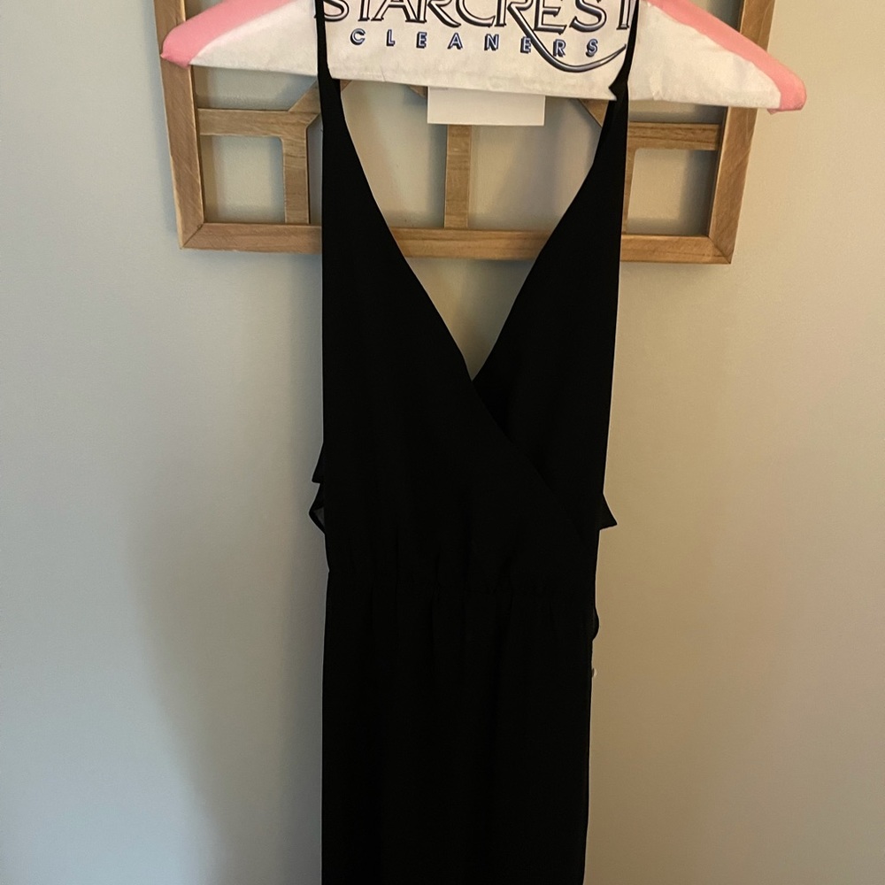 LuLus Black Maxi Dress
